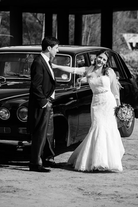 Fotografía de boda en Salamanca, Daimler Ds420 limousine de G3 Motor