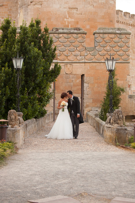 Fotografía de boda en el Castillo del Buen Amor, Salamanca